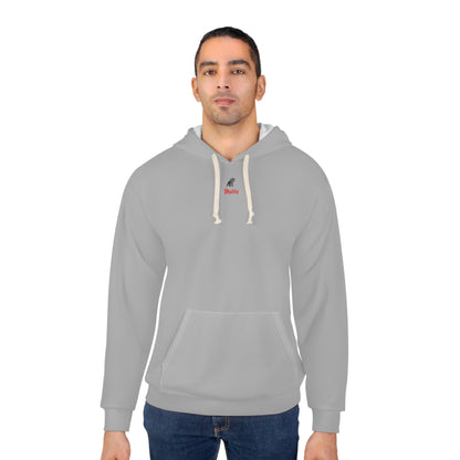 Light Grey Unisex Pullover Hoodie (AOP)