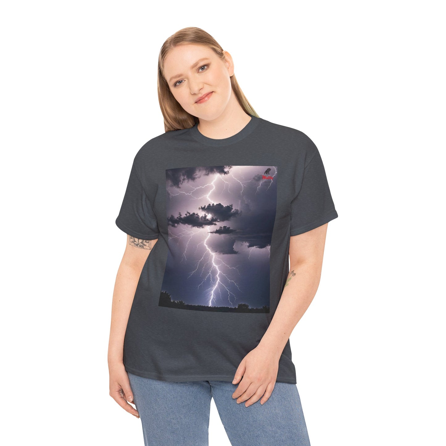 Lightning Style Unisex Heavy Cotton Tee