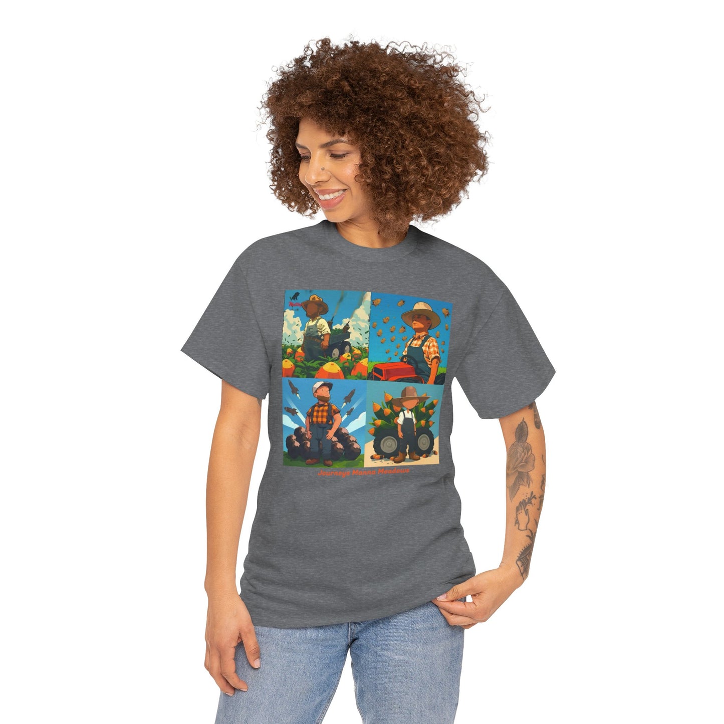 Journeys Manna Meadows Unisex Heavy Cotton Tee