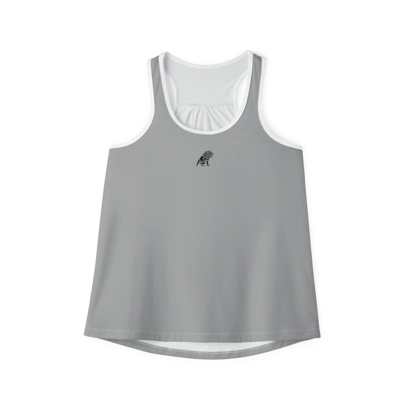 Women's Light Grey Tank Top (AOP)