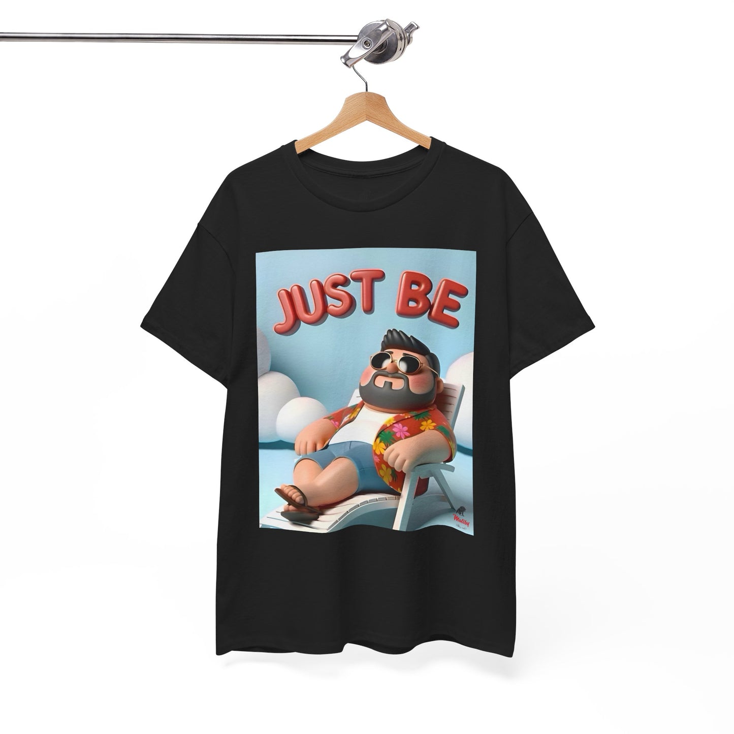 Just Be Unisex Heavy Cotton Tee