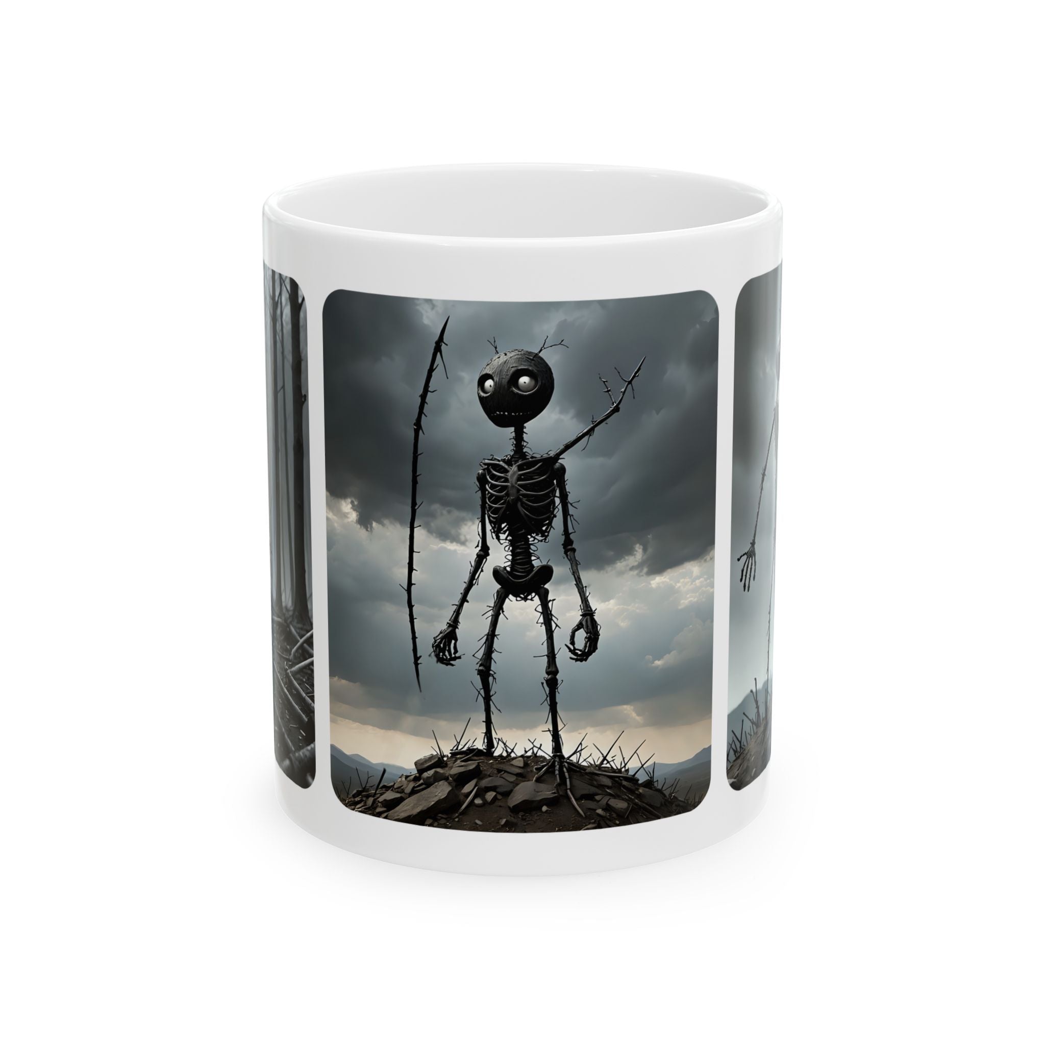 The Stick-To-It Species #4 White Ceramic Mug – Anatomy of Optimism Cup 11oz/15oz