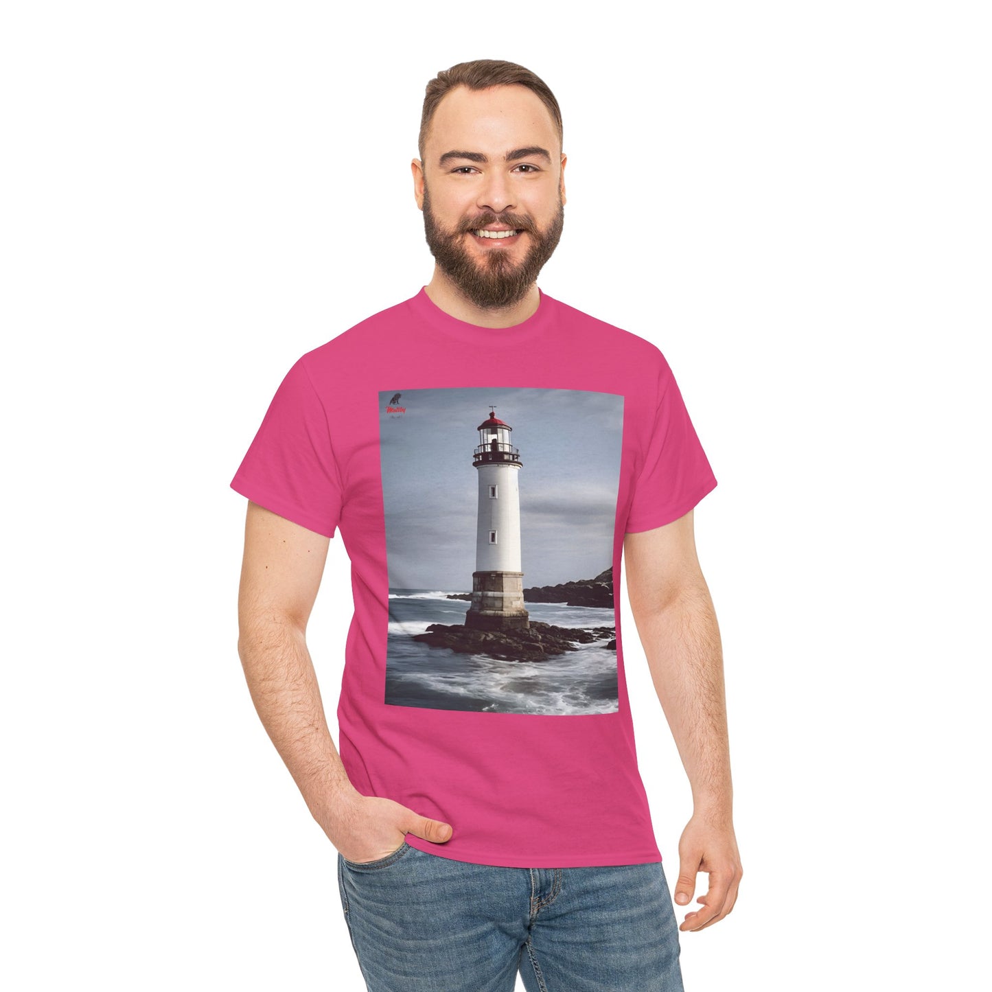 Lighthouse Unisex Heavy Cotton Tee