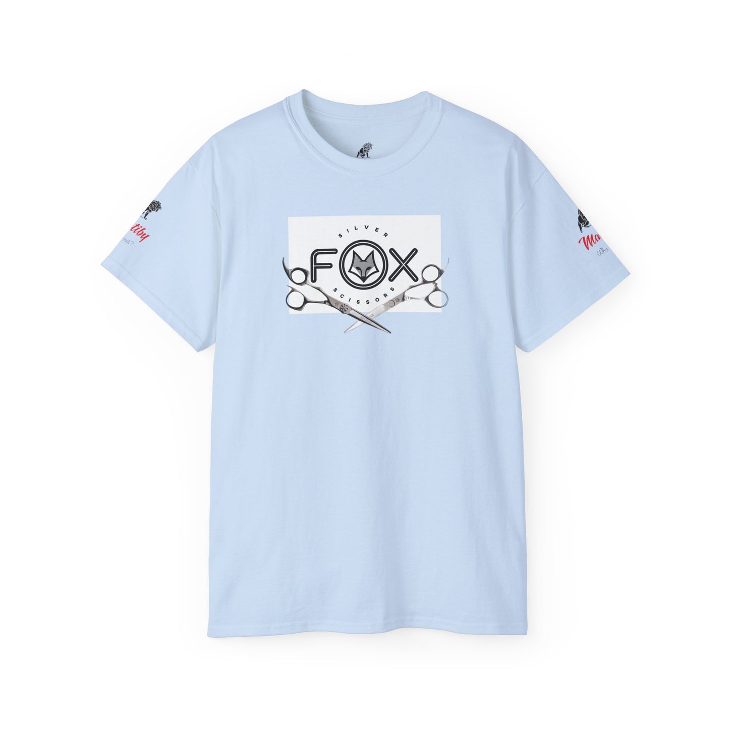 Matiby & Silver Fox Scissors Unisex Ultra Cotton Tee