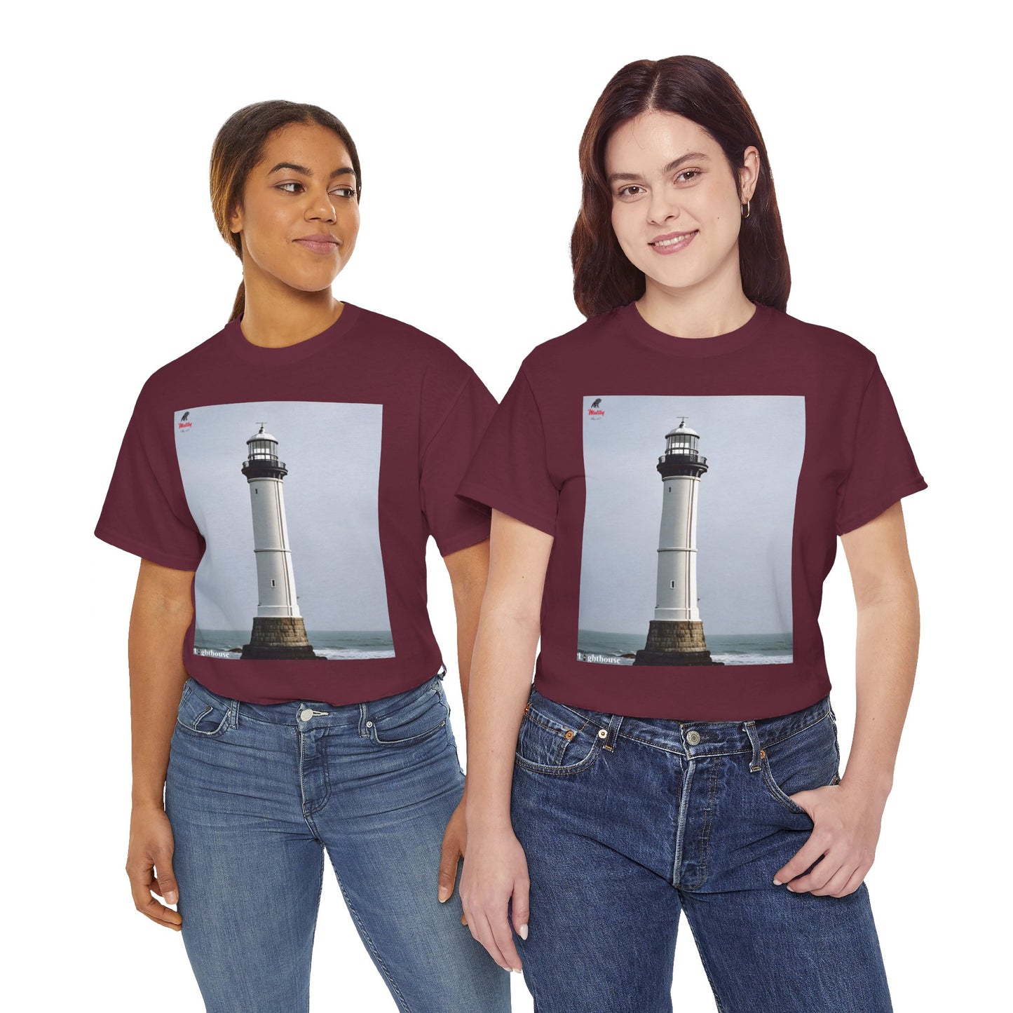 Lighthouse Unisex Heavy Cotton Tee