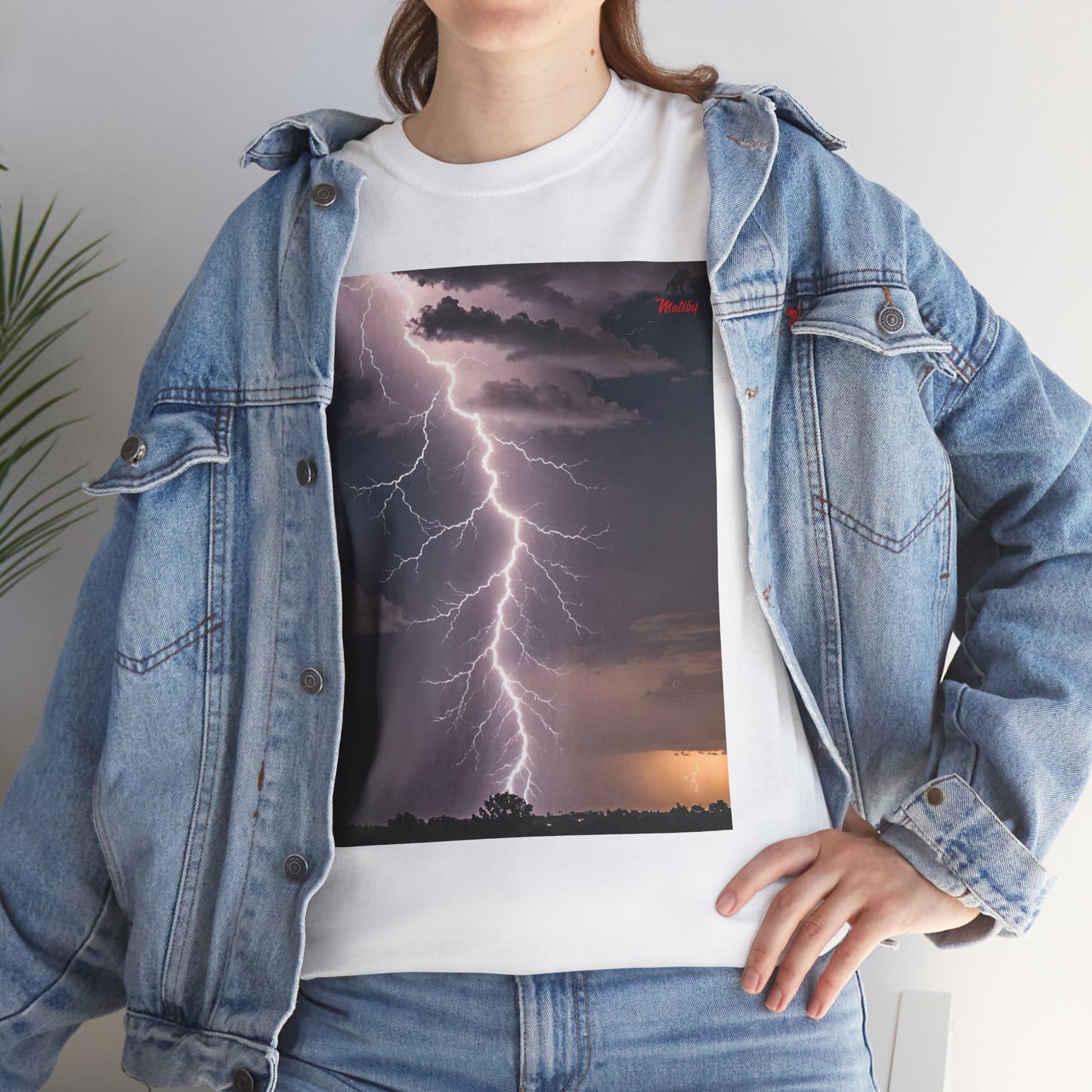 Lightning Style Unisex Heavy Cotton Tee