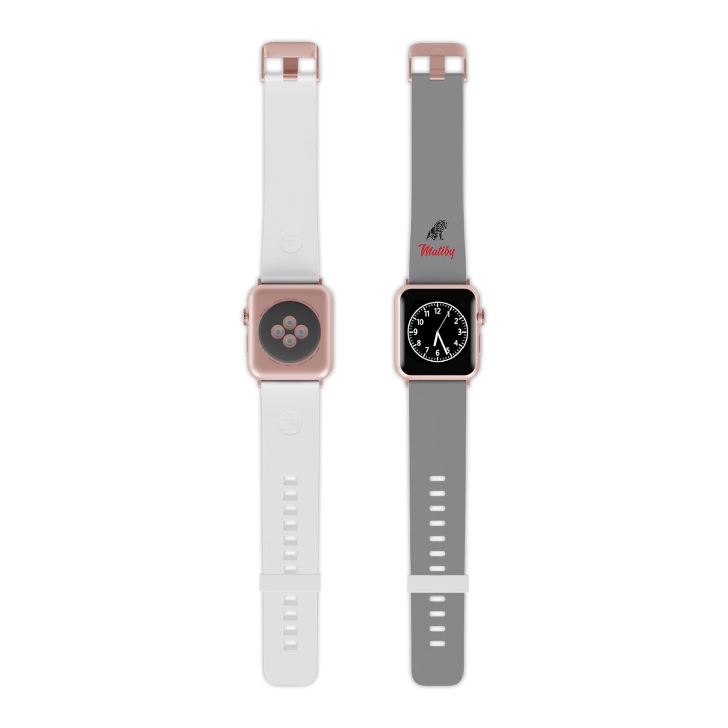 Matiby Grey Watch Band for Apple Watch