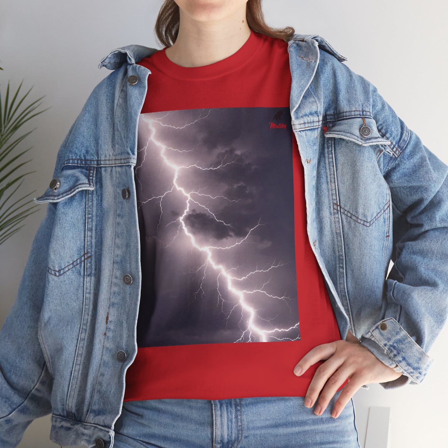 Lightning Style Unisex Heavy Cotton Tee