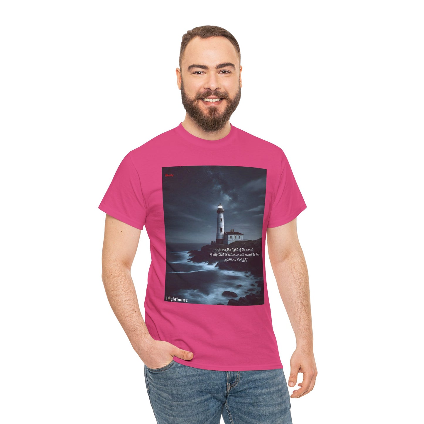 Lighthouse Unisex Heavy Cotton Tee