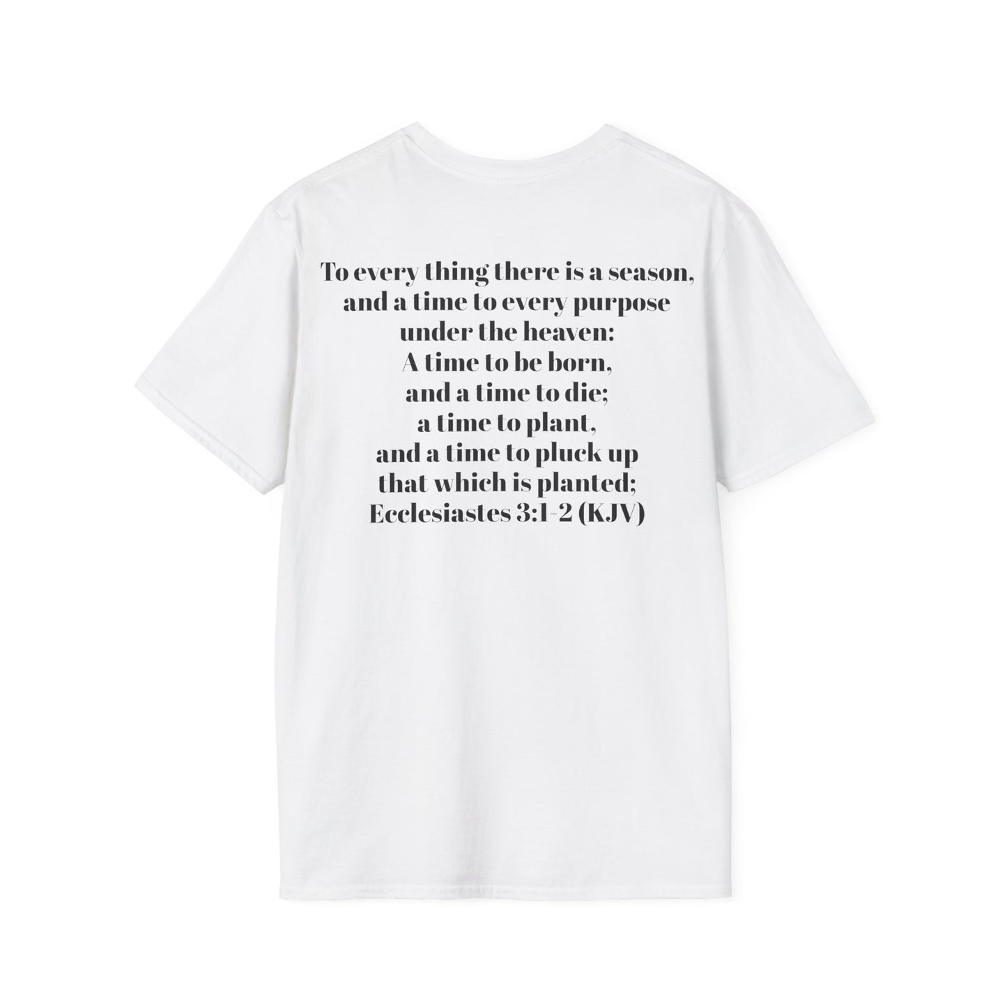 Bible Speaks Ecclesiastes 1:1-2 Unisex Softstyle T-Shirt