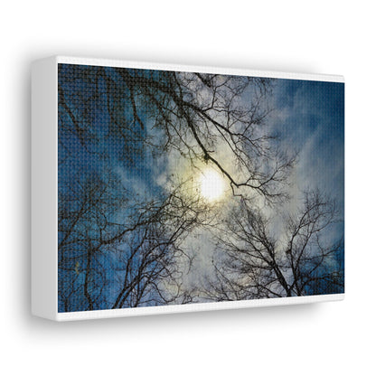 Sunup White Canvas Gallery Wraps