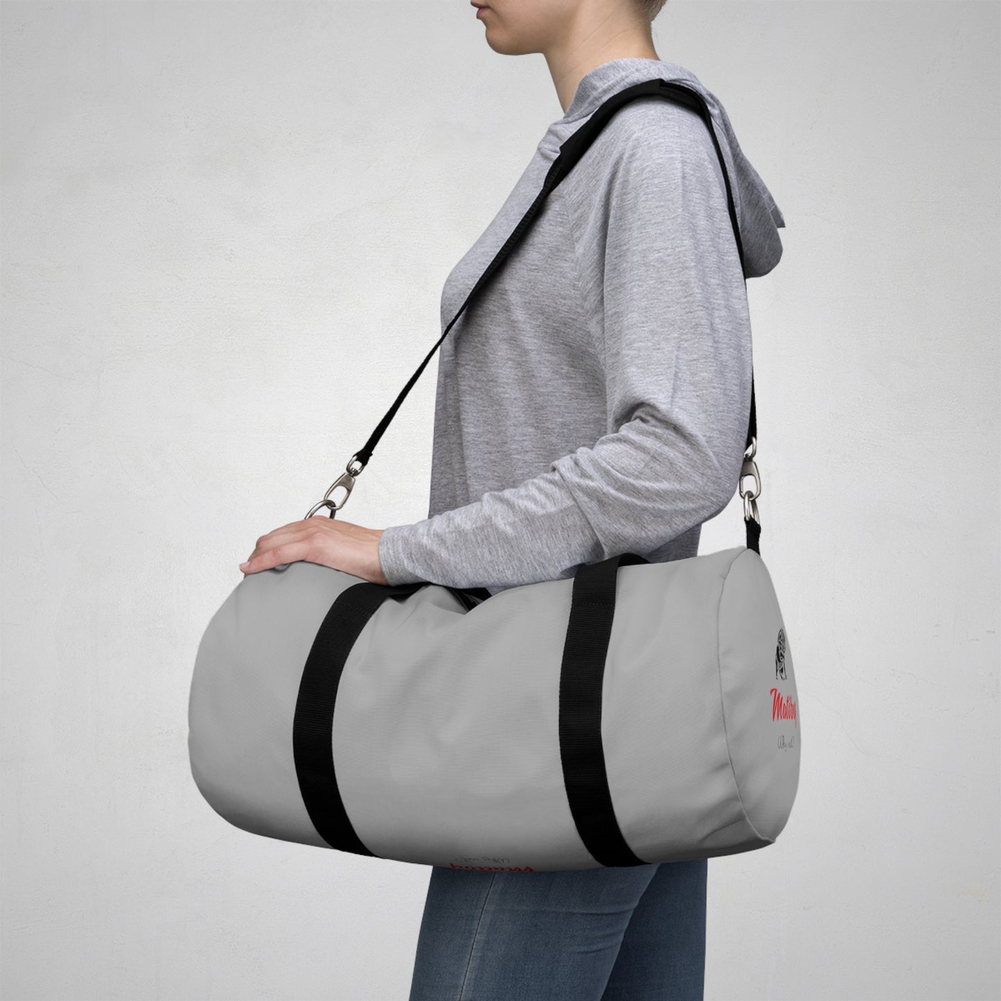 Matiby Duffel Bag Light Grey