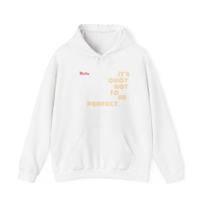 Matiby "It's okay not to be perfect" Unisex Heavy Blend™ Hooded Sweatshirt