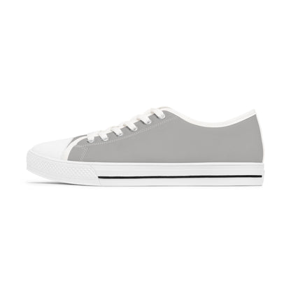 Women's Light Grey Low Top Sneakers