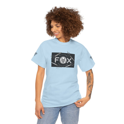 Silver Fox Scissors Unisex Heavy Cotton Tee