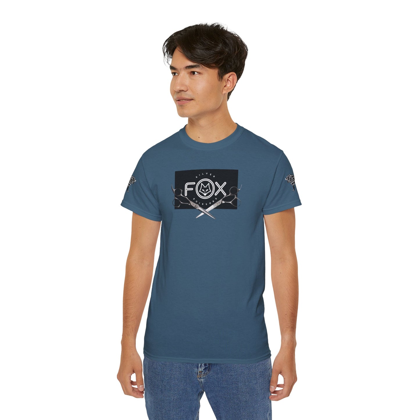 Matiby & Silver Fox Scissors Unisex Ultra Cotton Tee