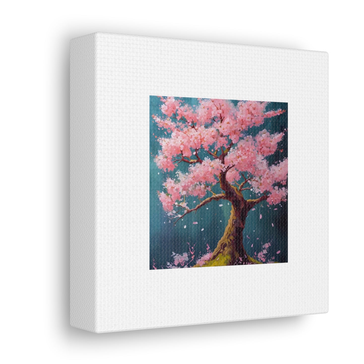 Cherry Blossom White Canvas Gallery Wraps