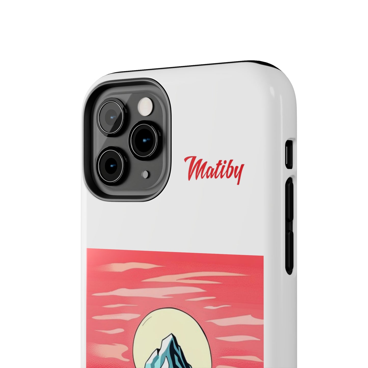 Sunset Mountain Tough Phone Cases