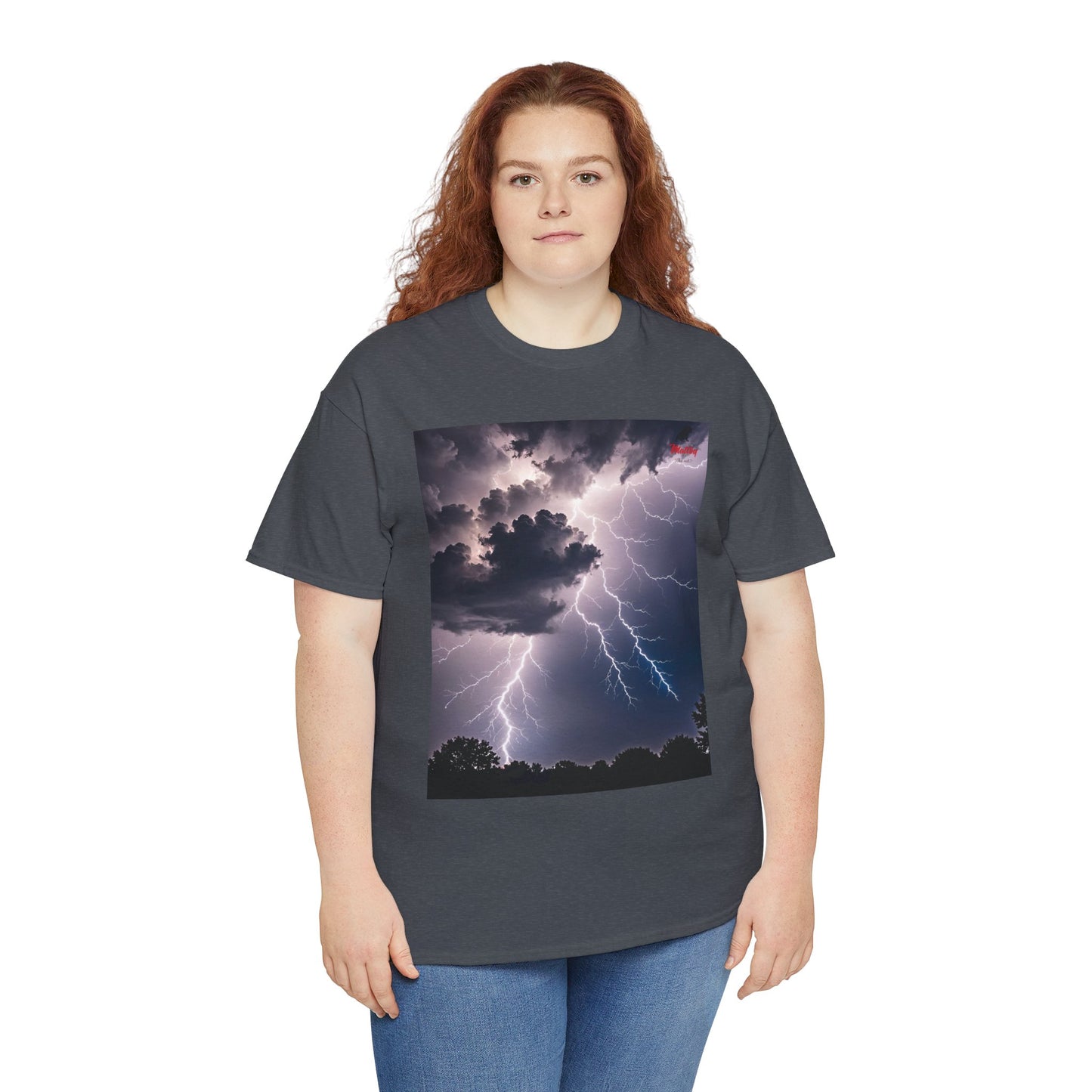 Lightning Style Unisex Heavy Cotton Tee