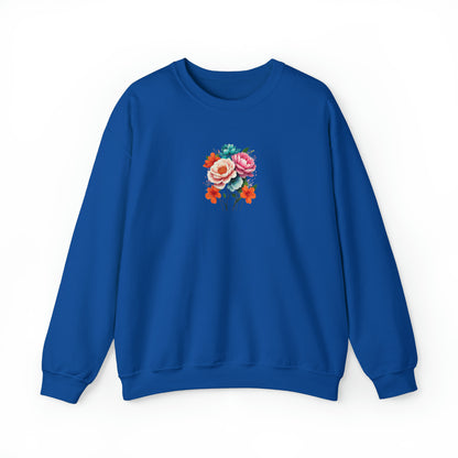 Matiby Flower Unisex Heavy Blend™ Crewneck Sweatshirt