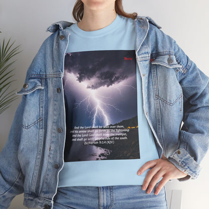 Lightning Style God's Arrow Unisex Heavy Cotton Tee