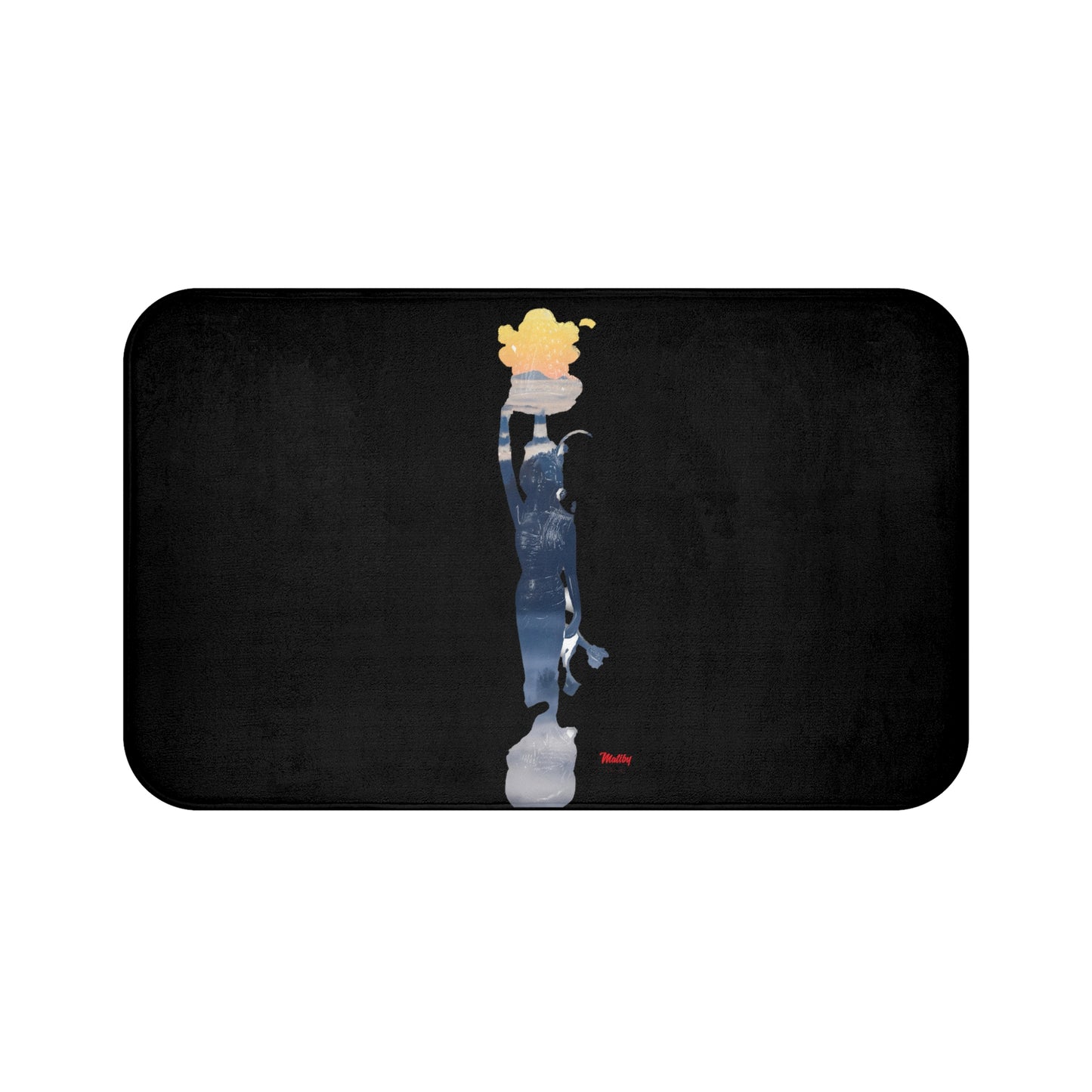 Vol-Subs Black Bath Mat