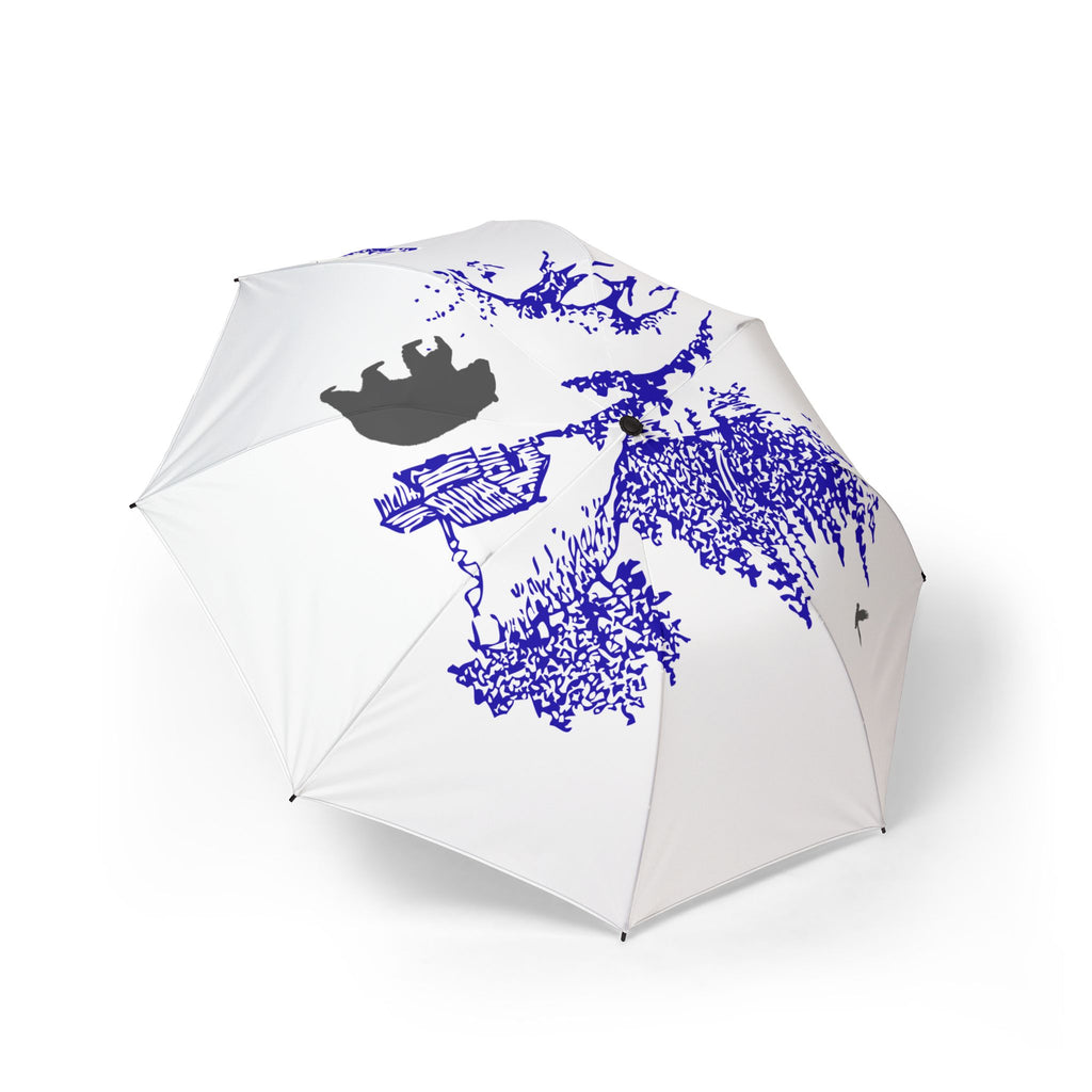 Tranquil Nature #4 Scenery Semi-Automatic Foldable Umbrella | Scenic Retreats, Landscape Art