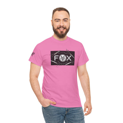 Silver Fox Scissors Unisex Heavy Cotton Tee