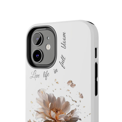 Matiby Amy's Special Flower Bloom White Tough Phone Cases