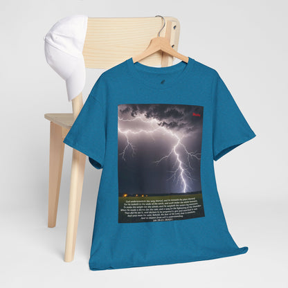 Lightning Style Fear of the Lord Unisex Heavy Cotton Tee