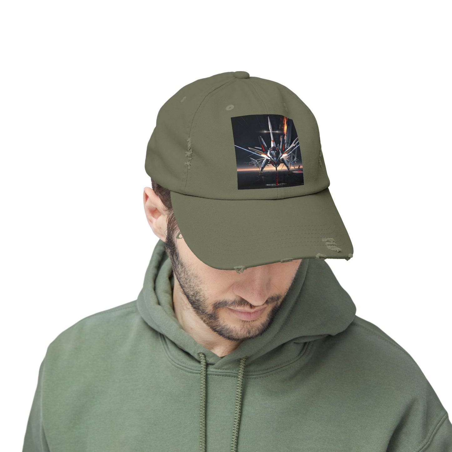 Aero Unisex Distressed Cap