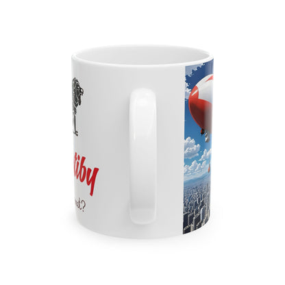 Matiby Airbo Ceramic Mug, (11oz, 15oz)