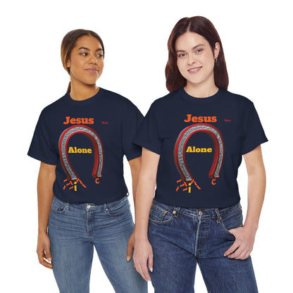 Magnetic Jesus The Original Unisex Heavy Cotton Tee