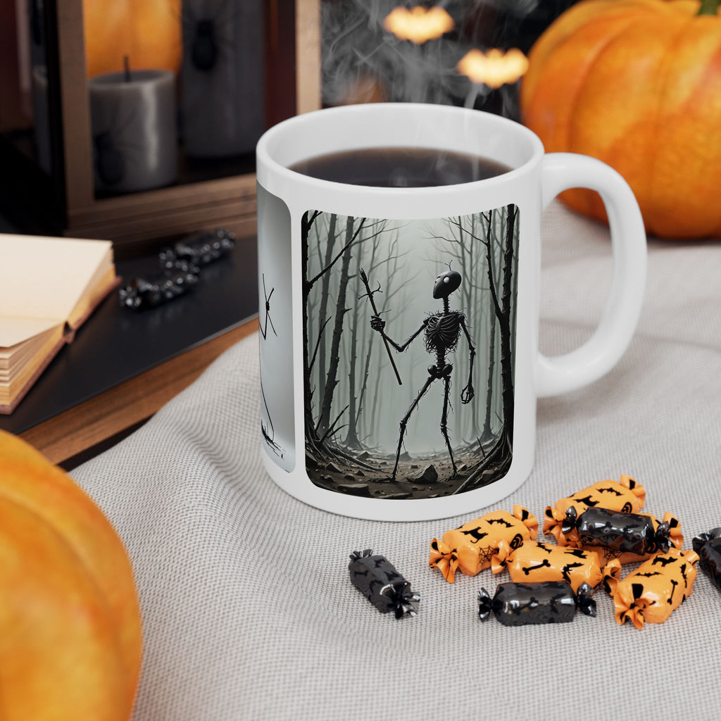The Stick-To-It Species #9 White Ceramic Mug – Anatomy of Optimism Cup 11oz/15oz