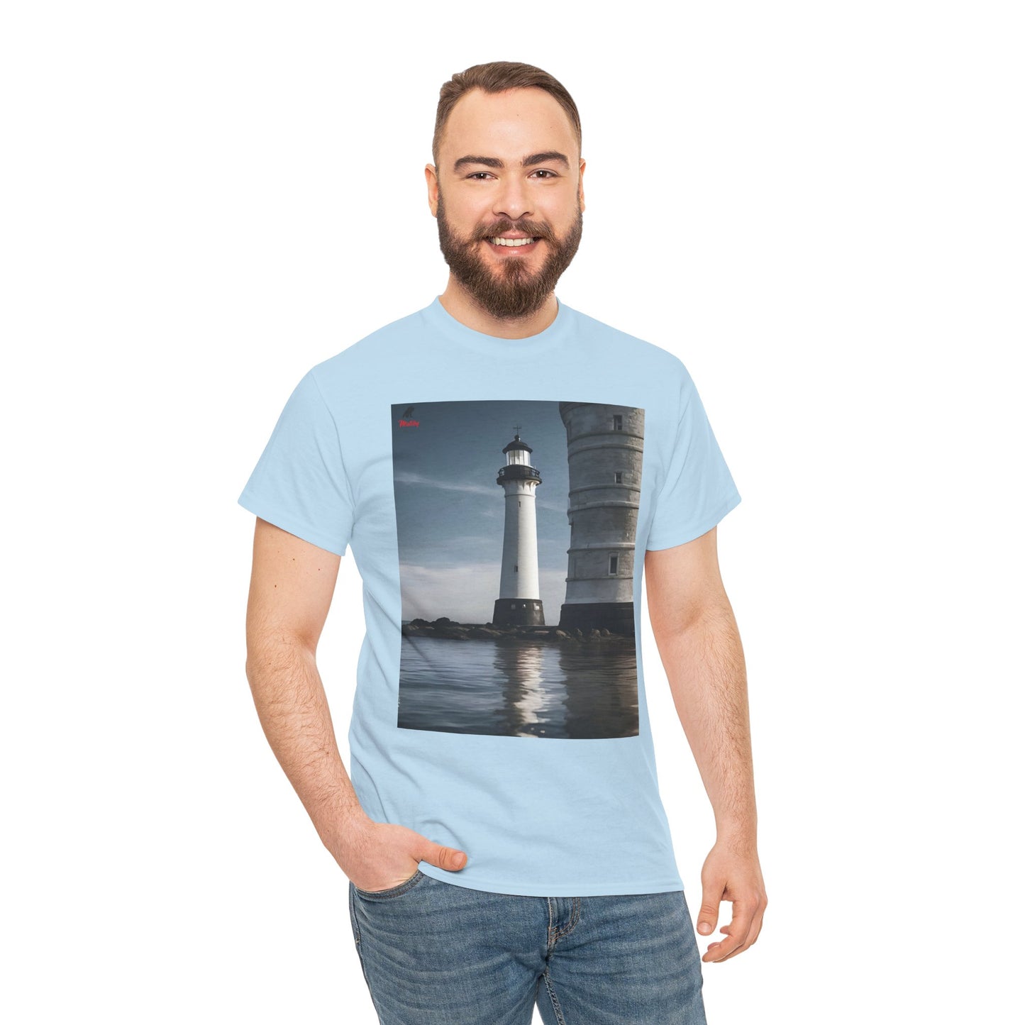 Lighthouse Unisex Heavy Cotton Tee