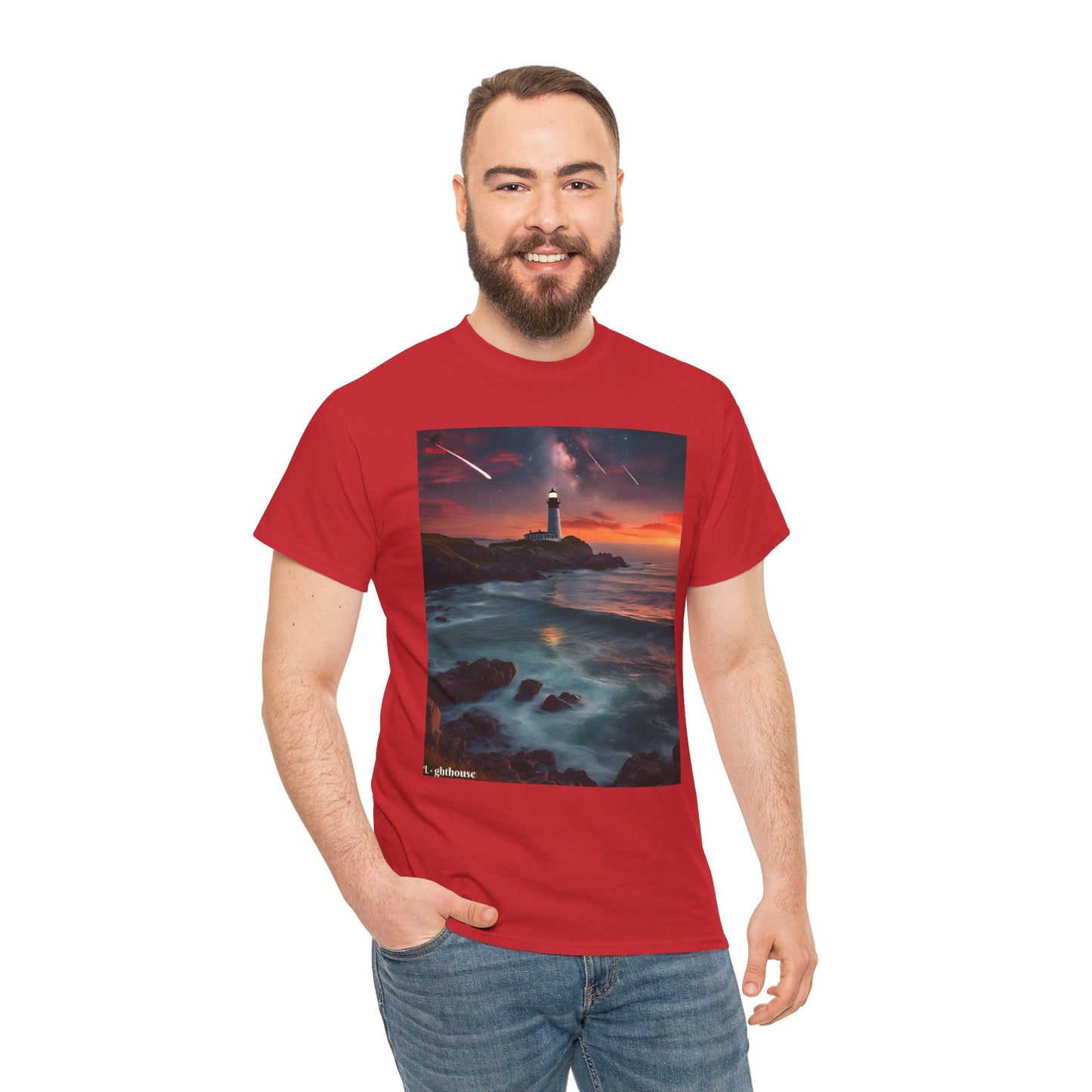 Lighthouse Unisex Heavy Cotton Tee