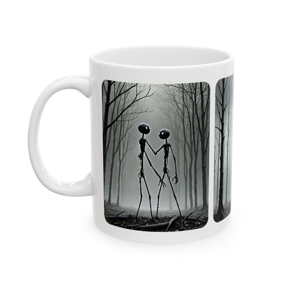 The Stick-To-It Species #5 White Ceramic Mug – Anatomy of Optimism Cup 11oz/15oz