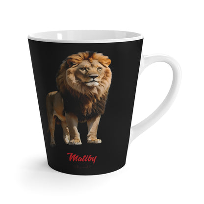 Matiby Lion Mug, Black