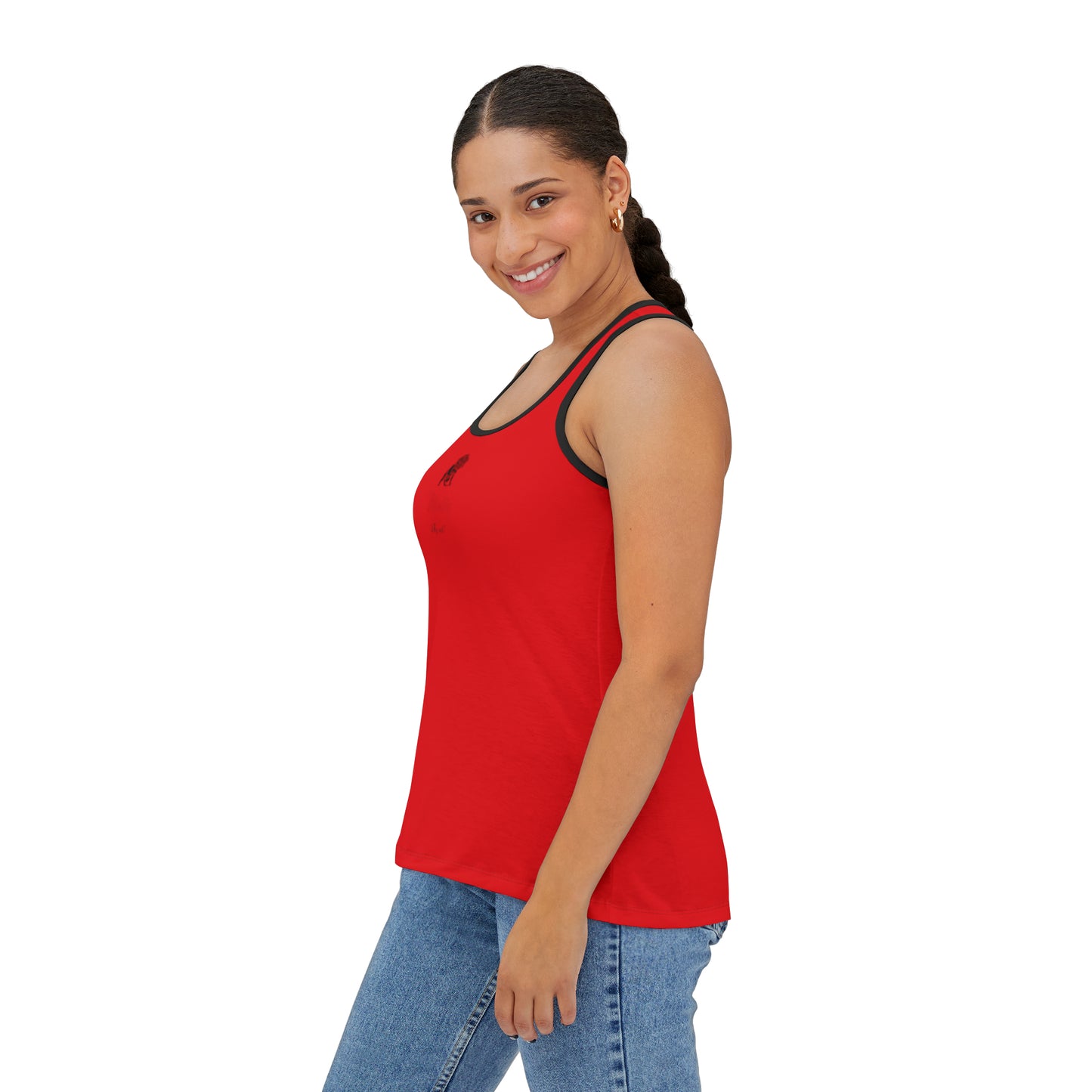 Women's Red Tank Top (AOP)