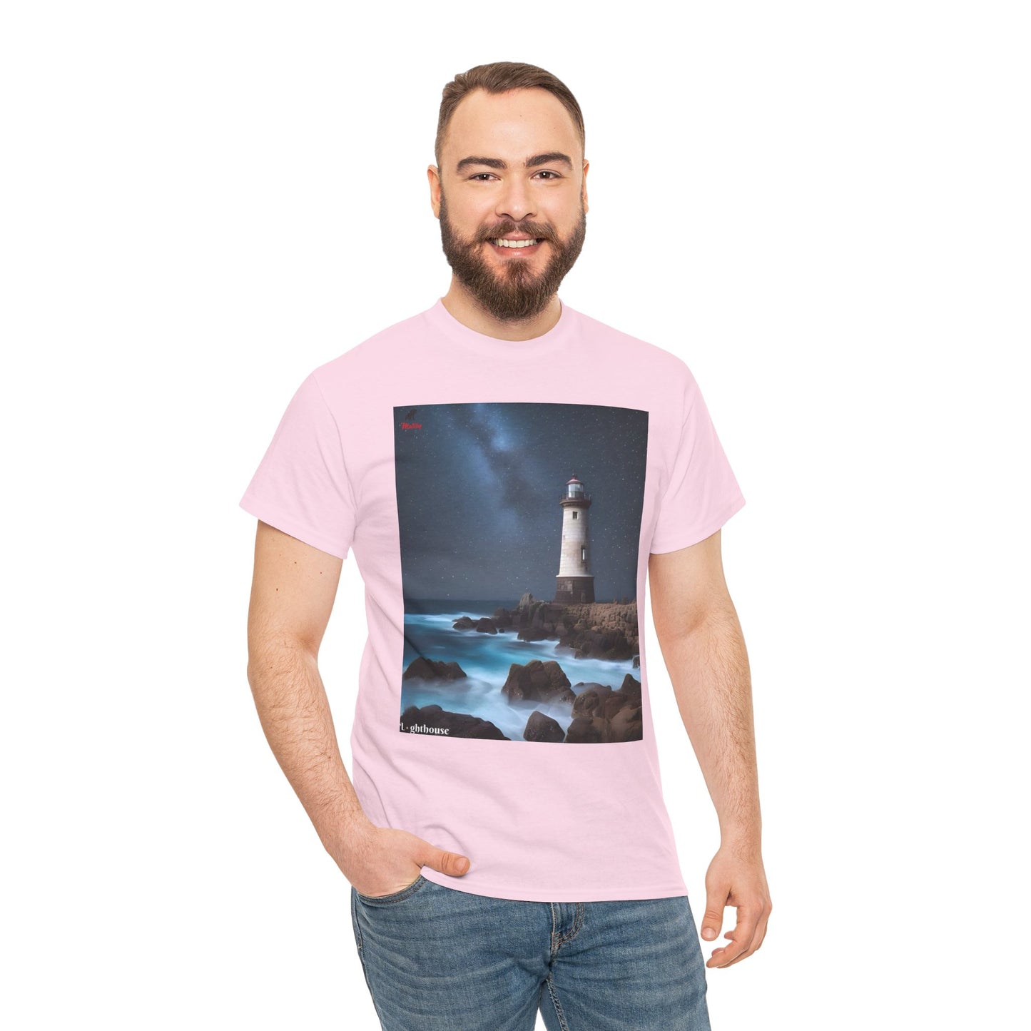 Lighthouse Unisex Heavy Cotton Tee