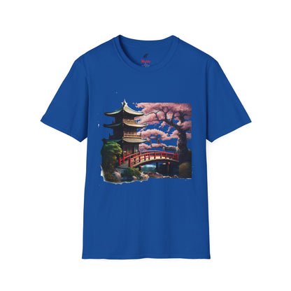 Japanese Landscape Unisex Softstyle T-Shirt