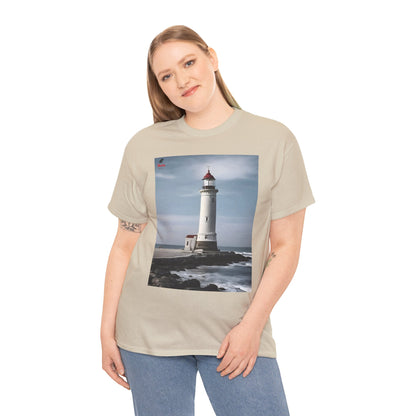 Lighthouse Unisex Heavy Cotton Tee