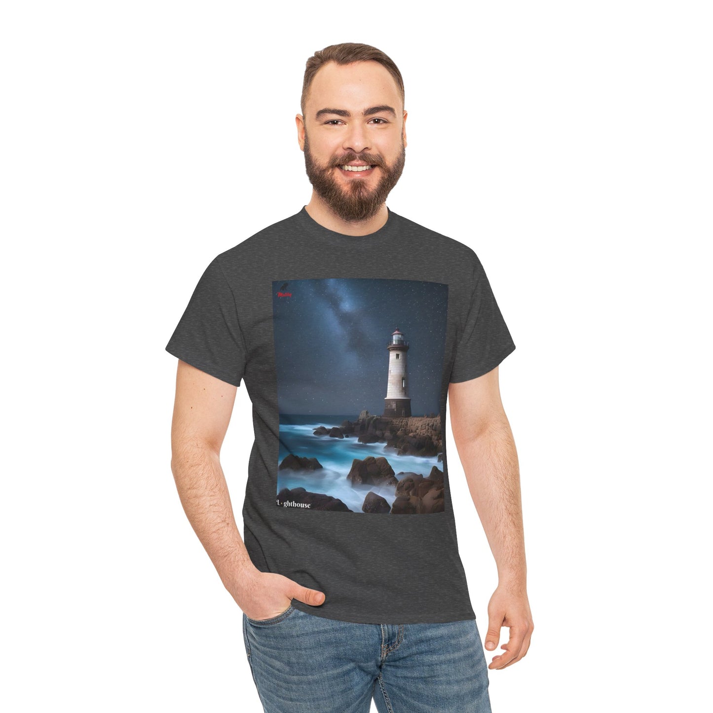 Lighthouse Unisex Heavy Cotton Tee