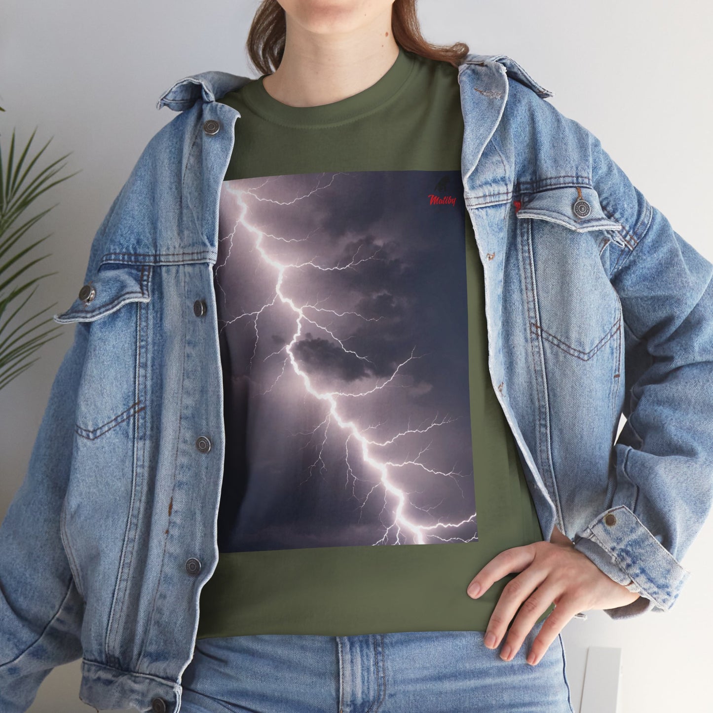 Lightning Style Unisex Heavy Cotton Tee