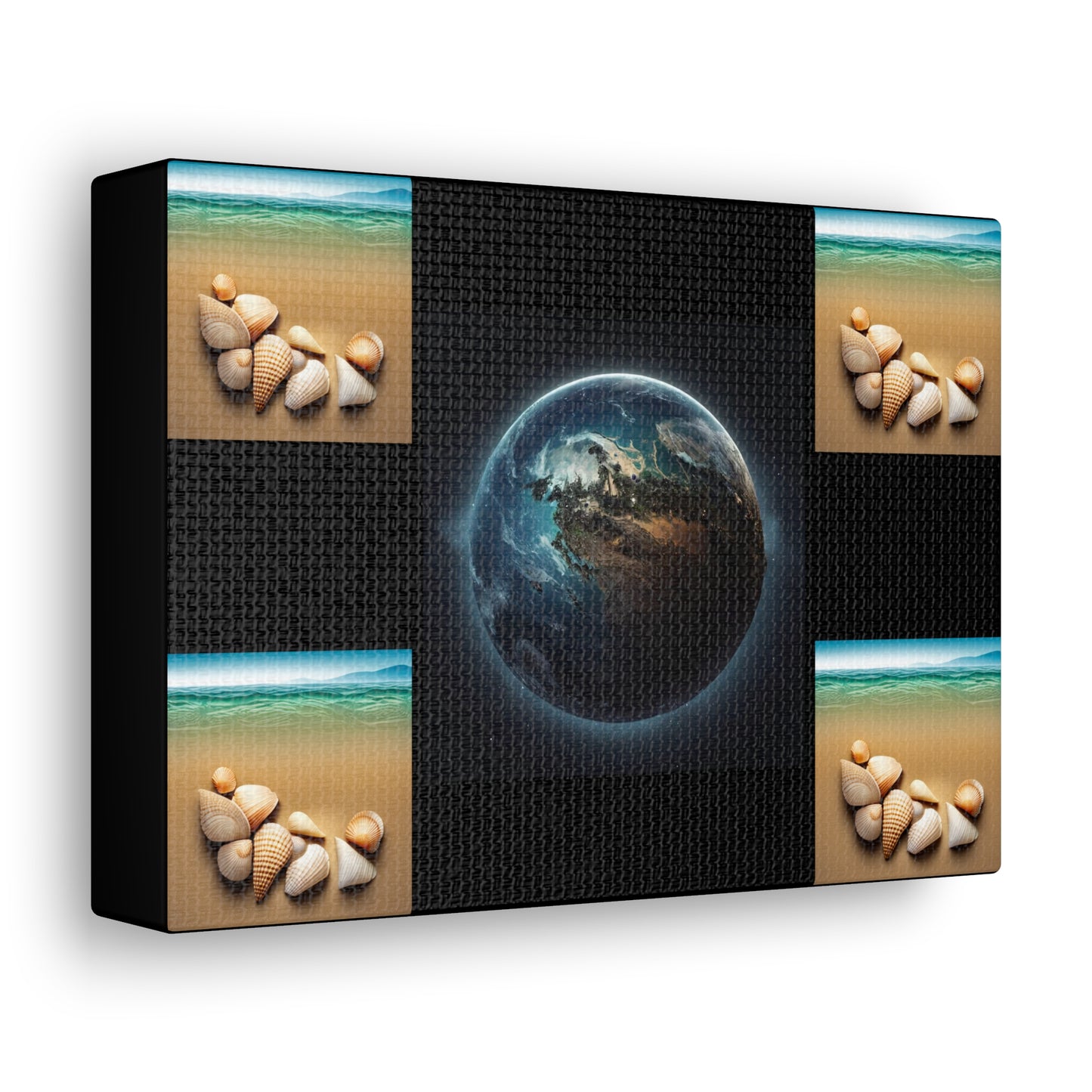 Matiby Worlds Black Canvas Gallery Wraps