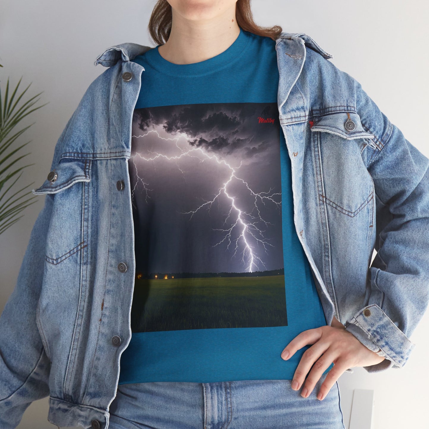 Lightning Style Unisex Heavy Cotton Tee