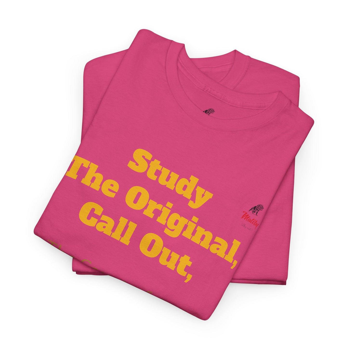 Study The Original Unisex Heavy Cotton Tee