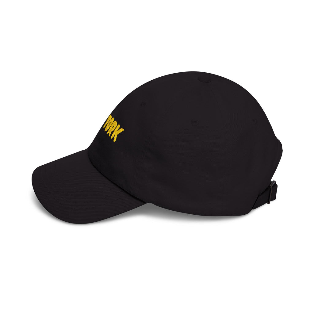 New York United States of America Gold Embroidered Classic Dad Cap | NY 11th USA Baseball Hat