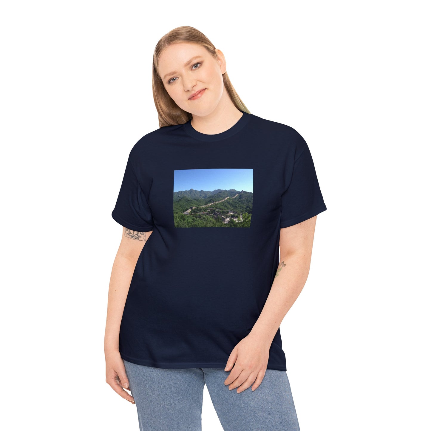 Great Wall of China Unisex Heavy Cotton Tee