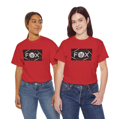 Silver Fox Scissors Unisex Heavy Cotton Tee